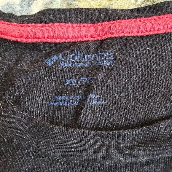 Columbia Mandala Pattern Tri-Blend T-shirt Junior's XL - Picture 3 of 4